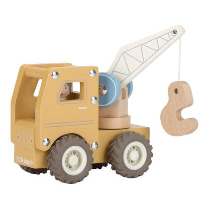 Gru in legno Little Dutch – Gialla – Essentials