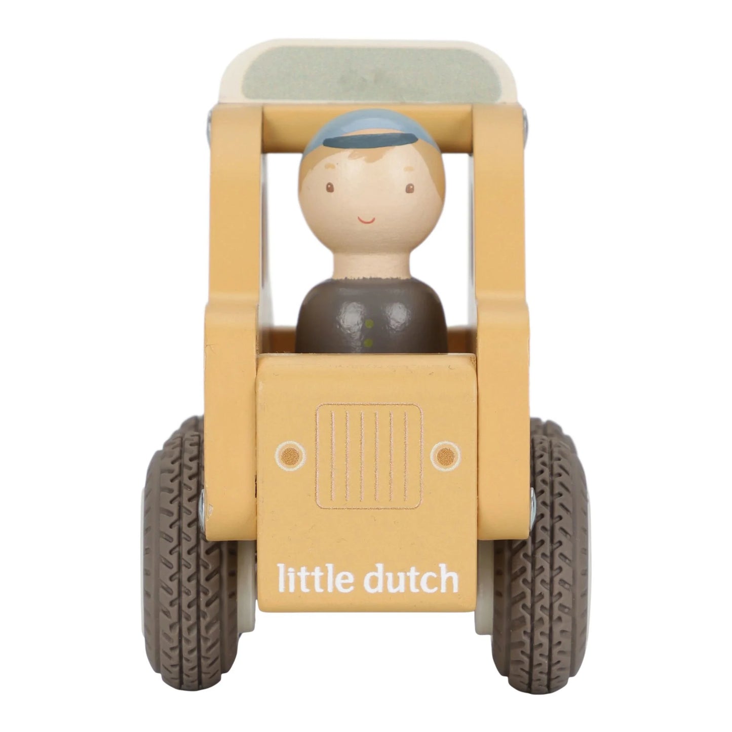 Little Dutch Taxi in Legno – Gialla – Collezione Essentials