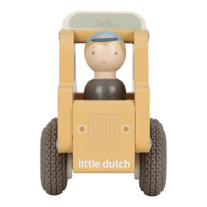 Little Dutch Taxi in Legno – Gialla – Collezione Essentials