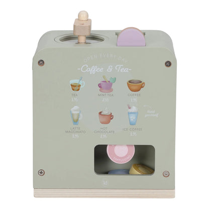 Little Dutch Macchina del Caffè in Legno - Essentials - Verde