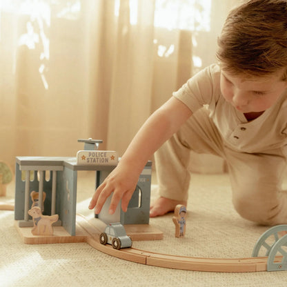 Stazione di Polizia in Legno Little Dutch – Blu – Essentials