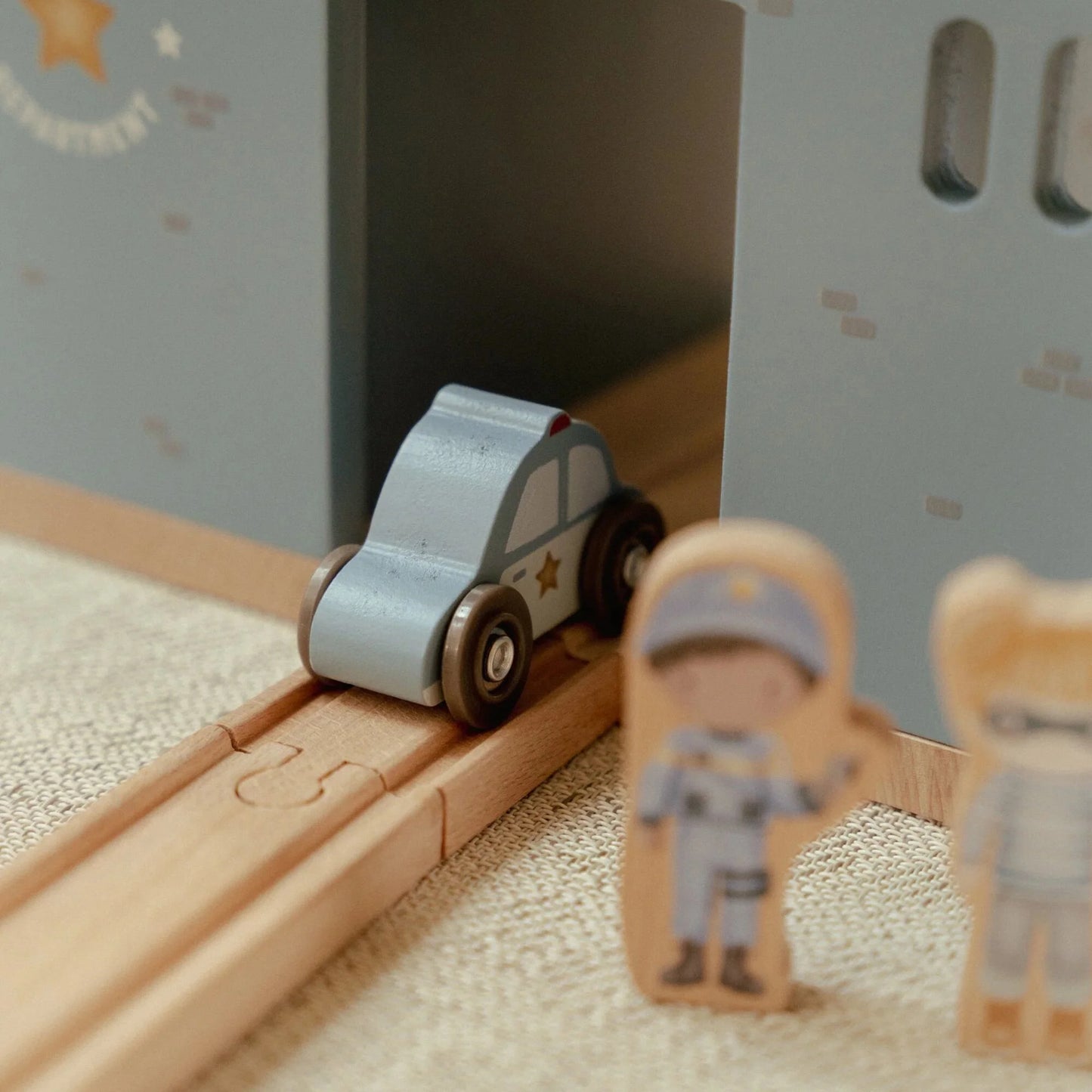 Stazione di Polizia in Legno Little Dutch – Blu – Essentials