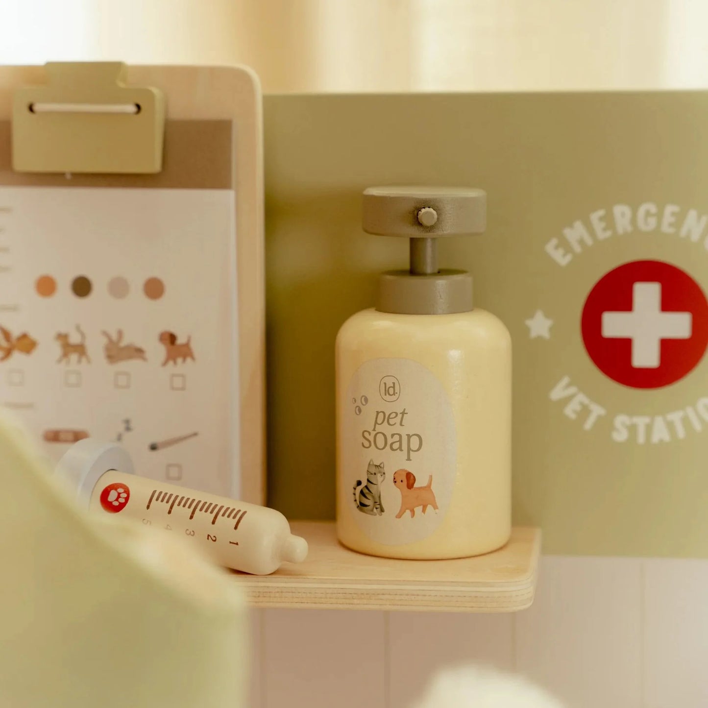 Banco da veterinario in legno – Wooden Veterinary Practice | Little Dutch