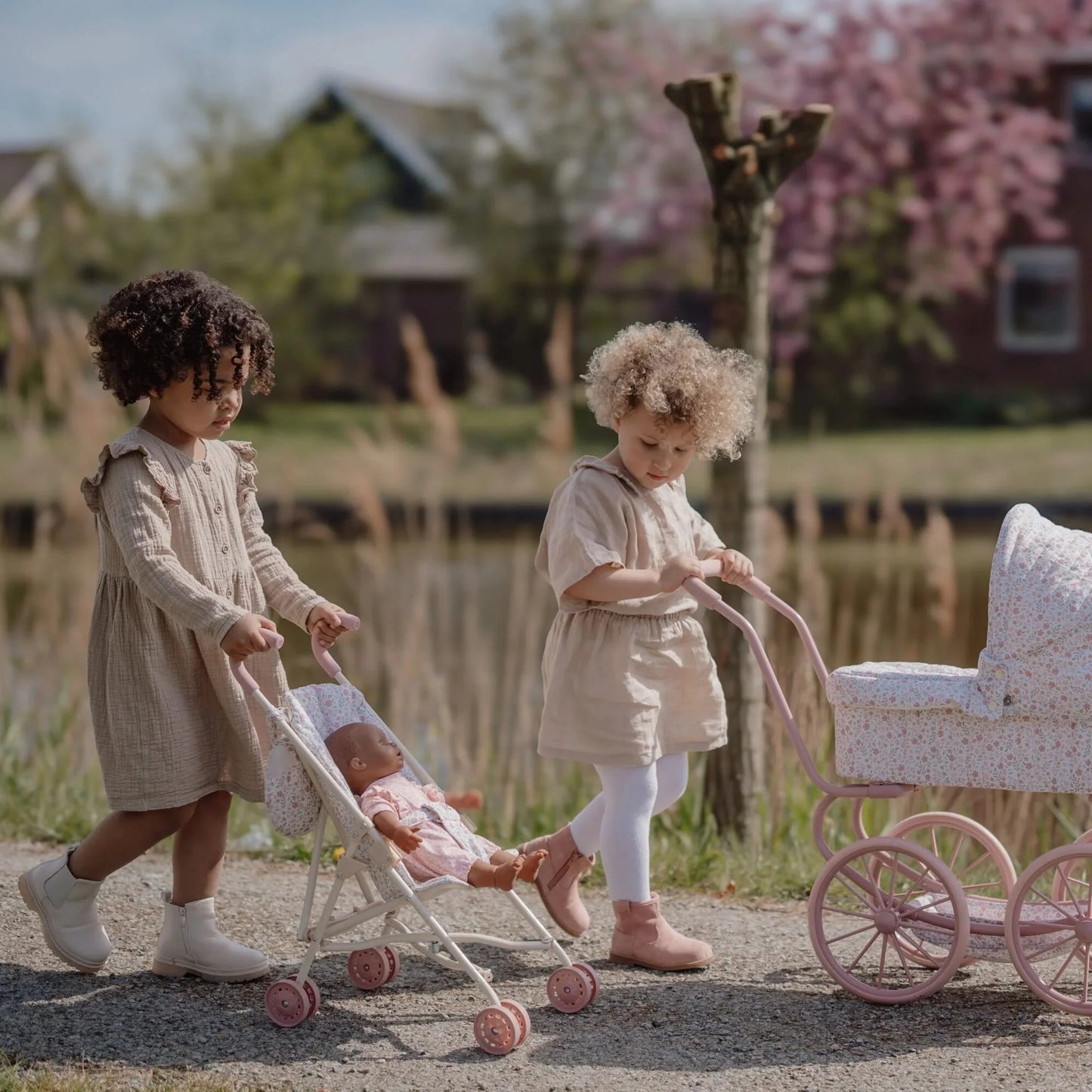 Little Dutch Passeggino per Bambole – Soft Flowers