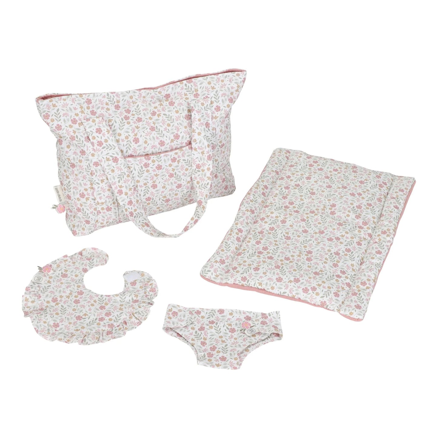 Little Dutch – Borsa Fasciatoio per Bambole Soft Flowers