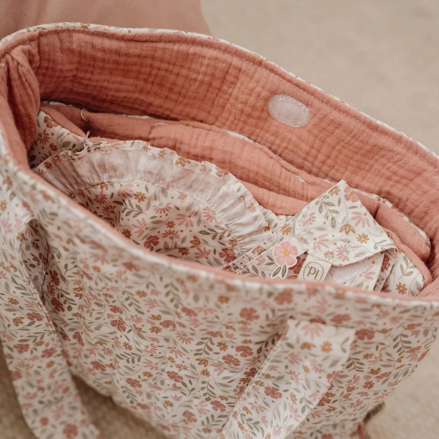 Little Dutch – Borsa Fasciatoio per Bambole Soft Flowers