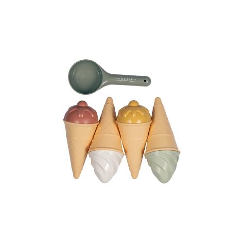 Little Dutch Set da Spiaggia Gelati – 9 Pezzi Fresh Greens - Apple Pie