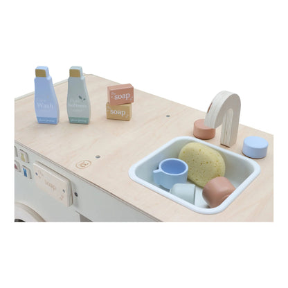 🧺 Little Dutch Lavatrice in Legno – Essentials