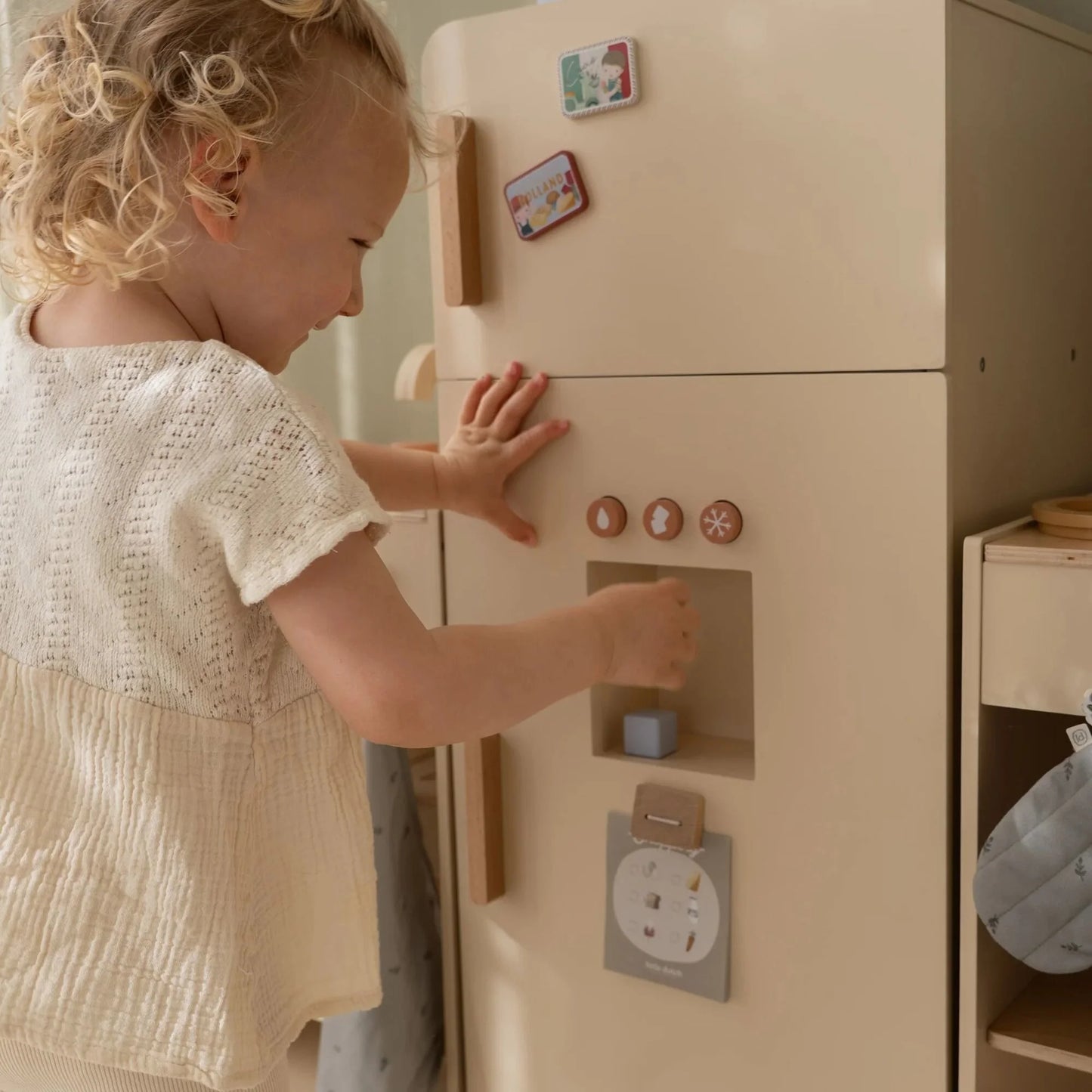 Little Dutch Frigorifero in legno – Essentials – Edizione Limitata