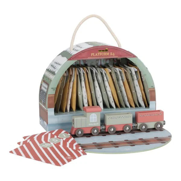 Little Dutch – Calendario dell’Avvento Set Trenino