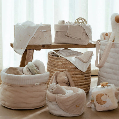 Cestino portaoggetti Little Dutch – Little Goose Bianco (Large)