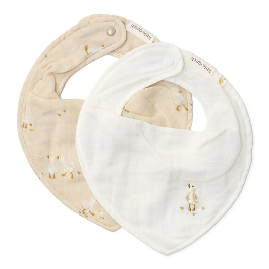 Little Dutch Set di 2 Bavagline Bandana in mussola - Little Goose