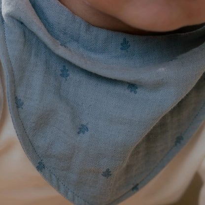 Little Dutch Set 2 Bavaglini Bandana – Pure Denim Blue – Essentials