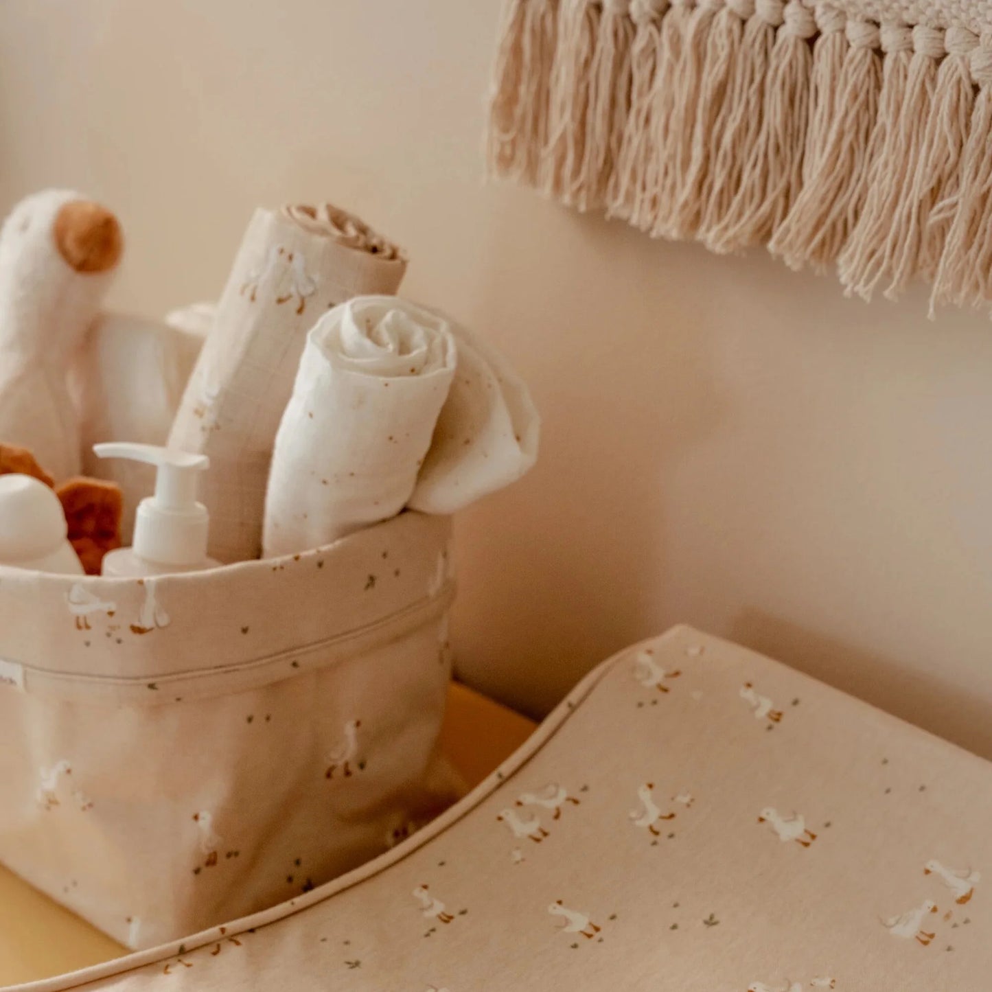 Little Dutch Set 2 Swaddle 70×70 – Blue Essentials (Little Goose)