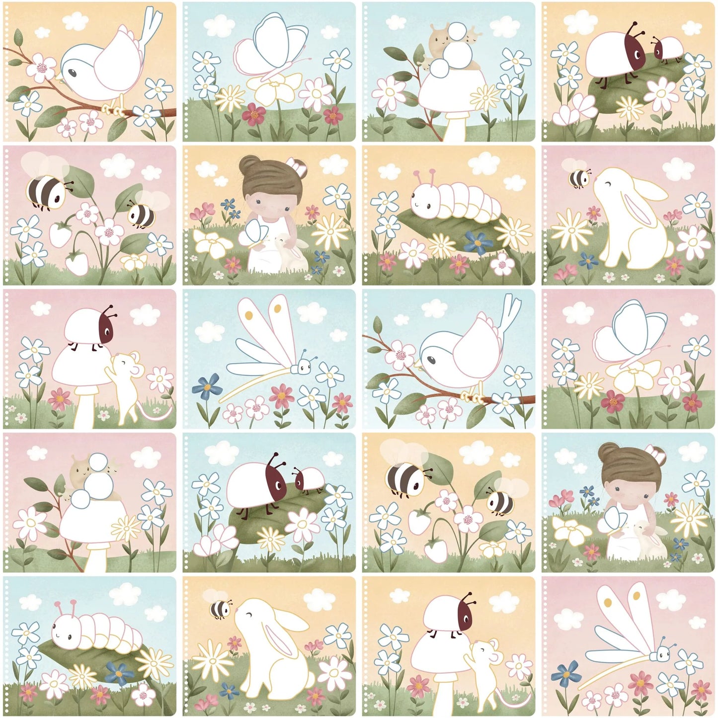 Little Dutch Coloring Book – Essentials Rosa