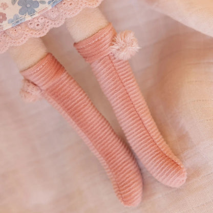 Bambola Rosa Little Dutch 35 cm – Bambola Morbida per Bambini con Vestitino Floreale