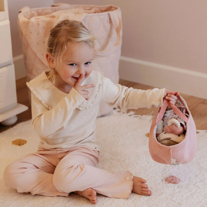 Little Dutch Bambola Baby Rosa con Culla e Accessori