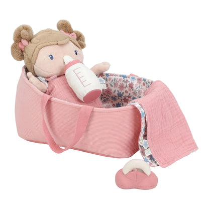 Little Dutch Bambola Baby Rosa con Culla e Accessori
