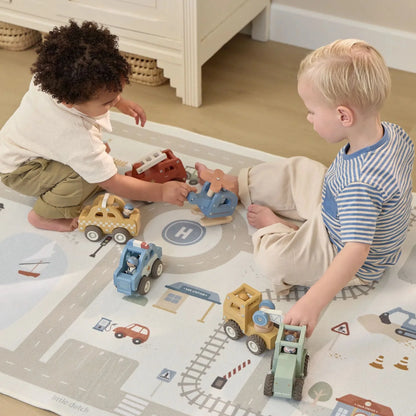 Tappeto Gioco Strade Beige – Little Dutch