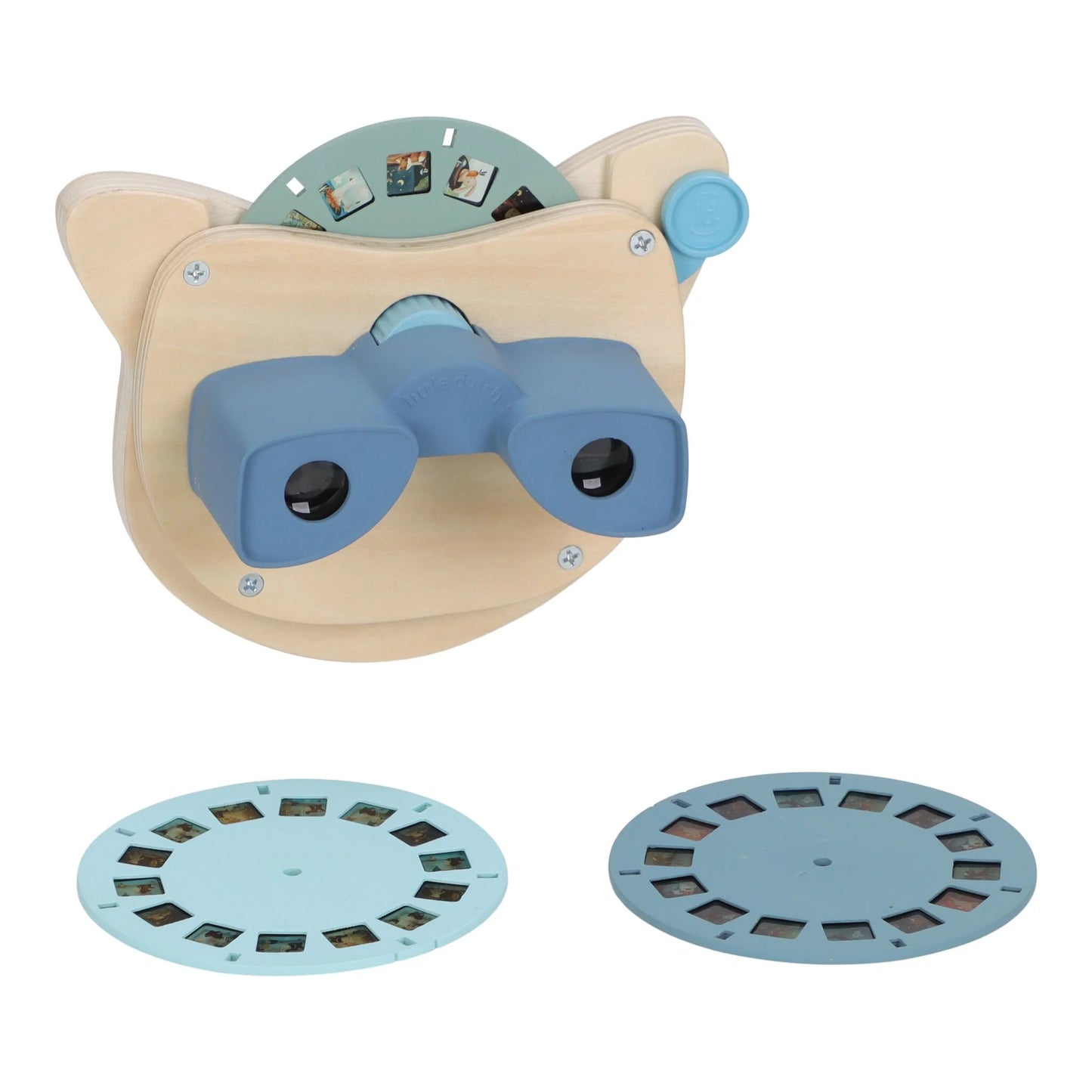 Little Dutch Visore Volpe  storie bambini - Story Viewer Fox – Blu (3+)