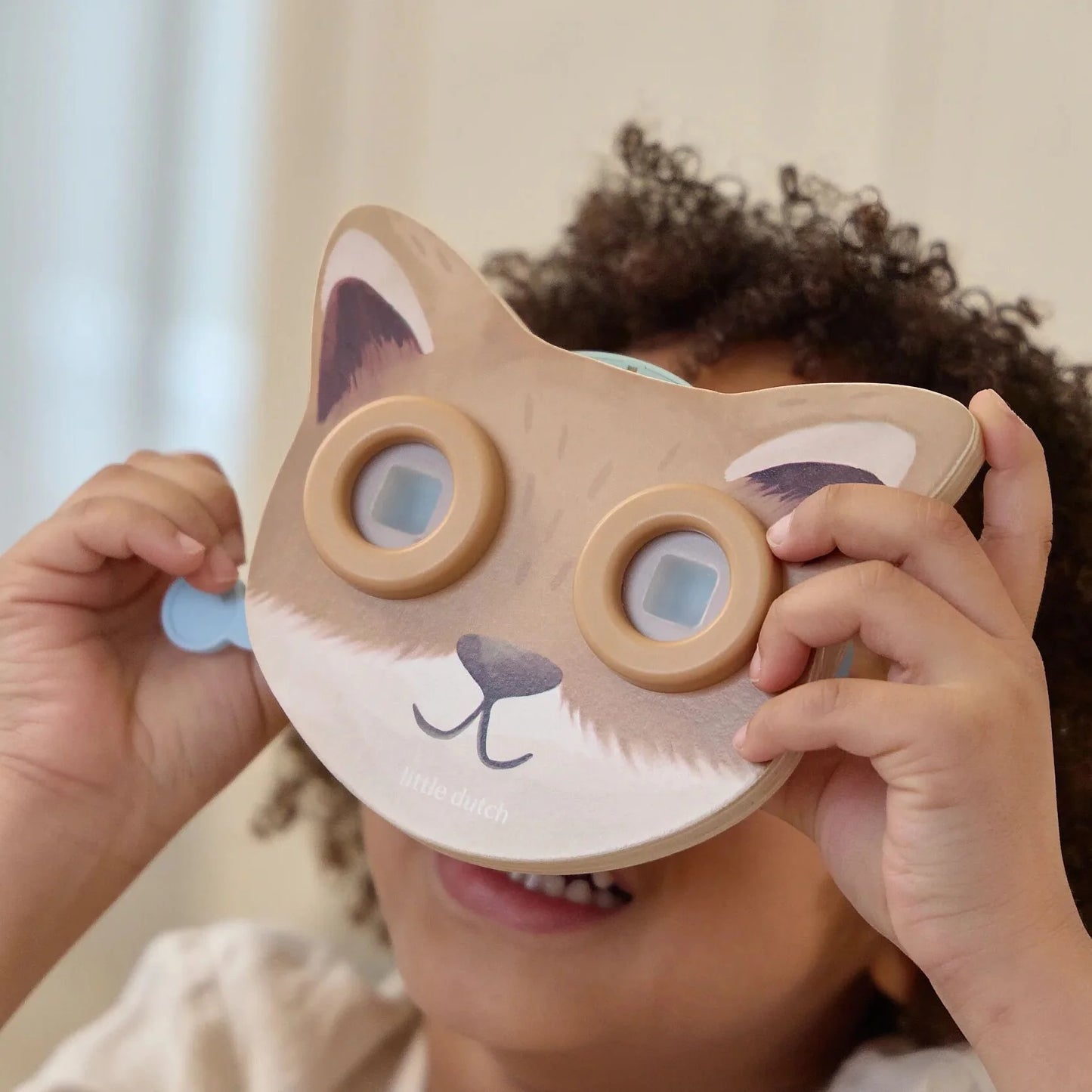 Little Dutch Visore Volpe  storie bambini - Story Viewer Fox – Blu (3+)
