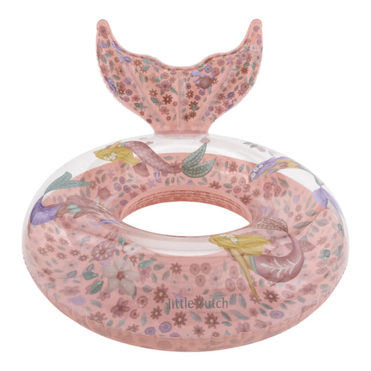 Little Dutch - Salvagente Gonfiabile Dreamy Mermaid Rosa 3-6 anni