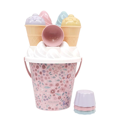 Little Dutch - Secchiello - Set Gelati da Spiaggia Dreamy Mermaid  - 14 pezzi