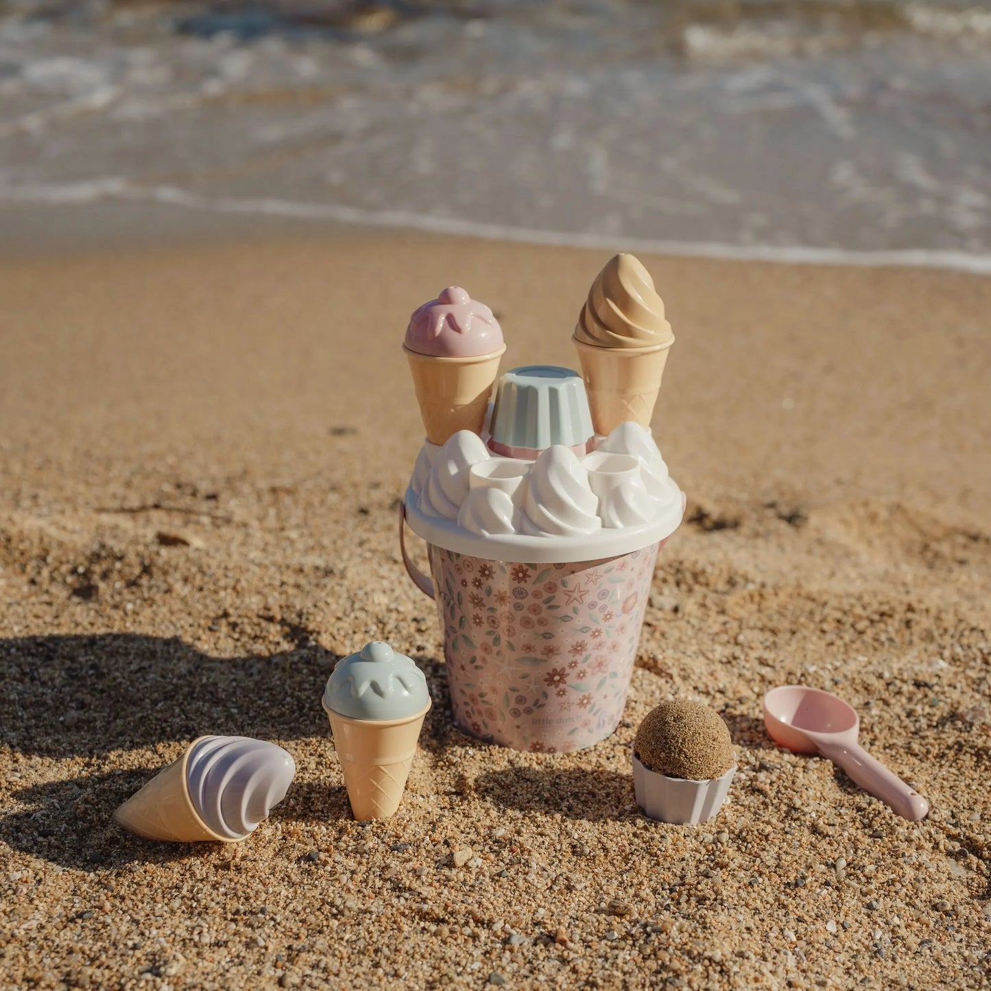 Little Dutch - Secchiello - Set Gelati da Spiaggia Dreamy Mermaid  - 14 pezzi