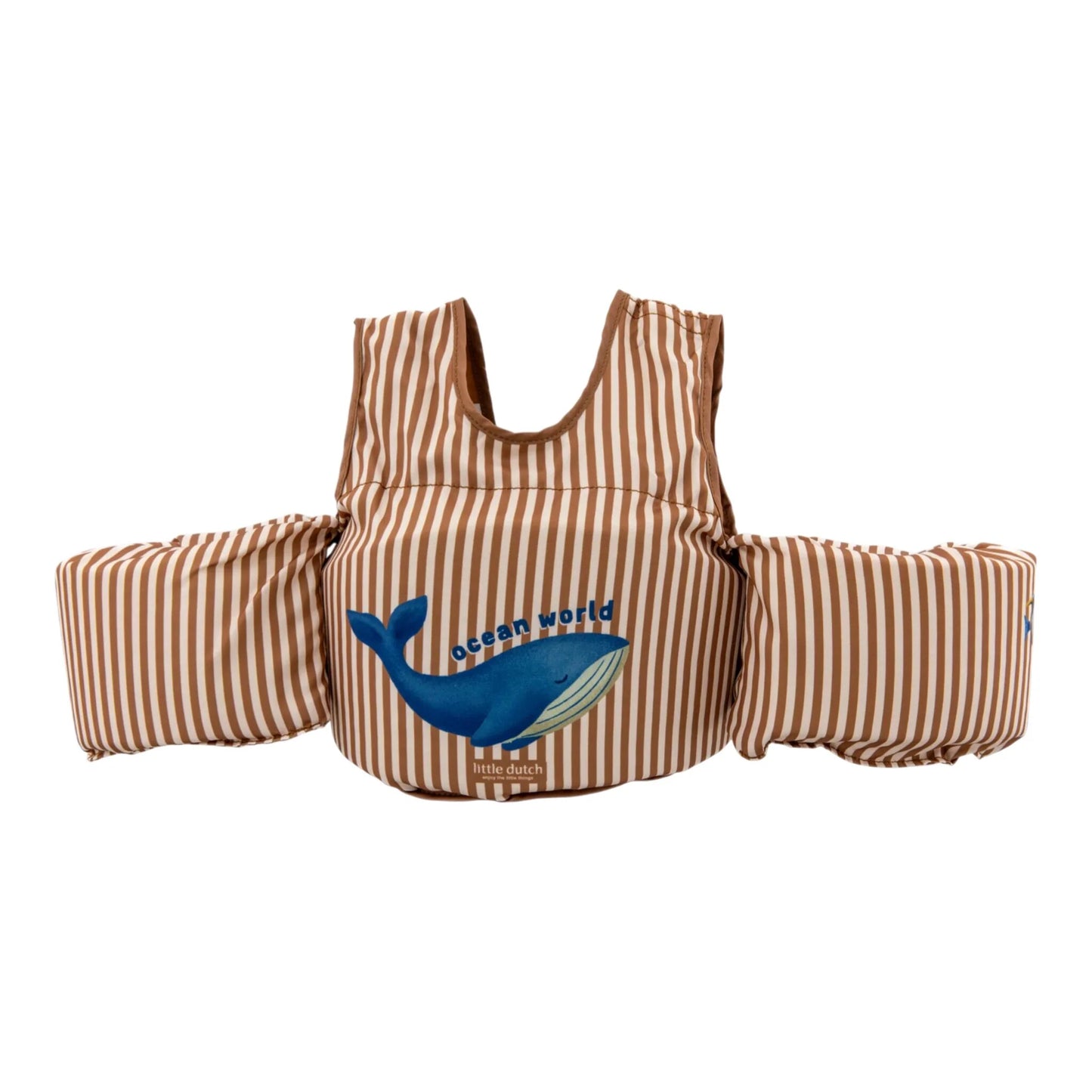 Little Dutch - Giubbotto Galleggiante Ocean World Marrone - 3-6 anni (15-30kg)