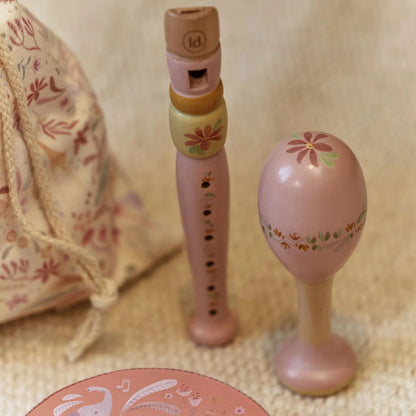 Little Dutch Set Strumenti Musicali Bambini Safari Friends – 5 Pezzi ROSA