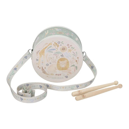 Little Dutch Tamburo Musicale Safari Friends – Green