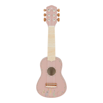 Little Dutch  Chitarra in Legno Rosa – Safari Friends 3+