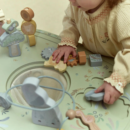 Little Dutch – Tavolo Multiattività XL in Legno Safari Friends Verde