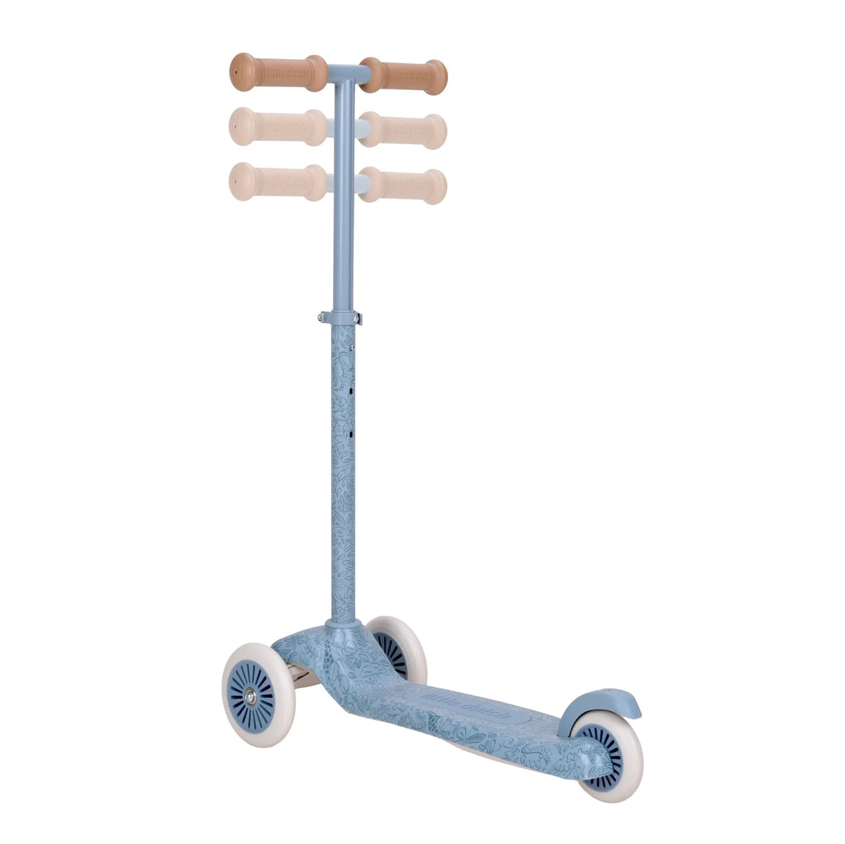 Little Dutch – Monopattino 3 Ruote Bambini Blue Safari Wonders