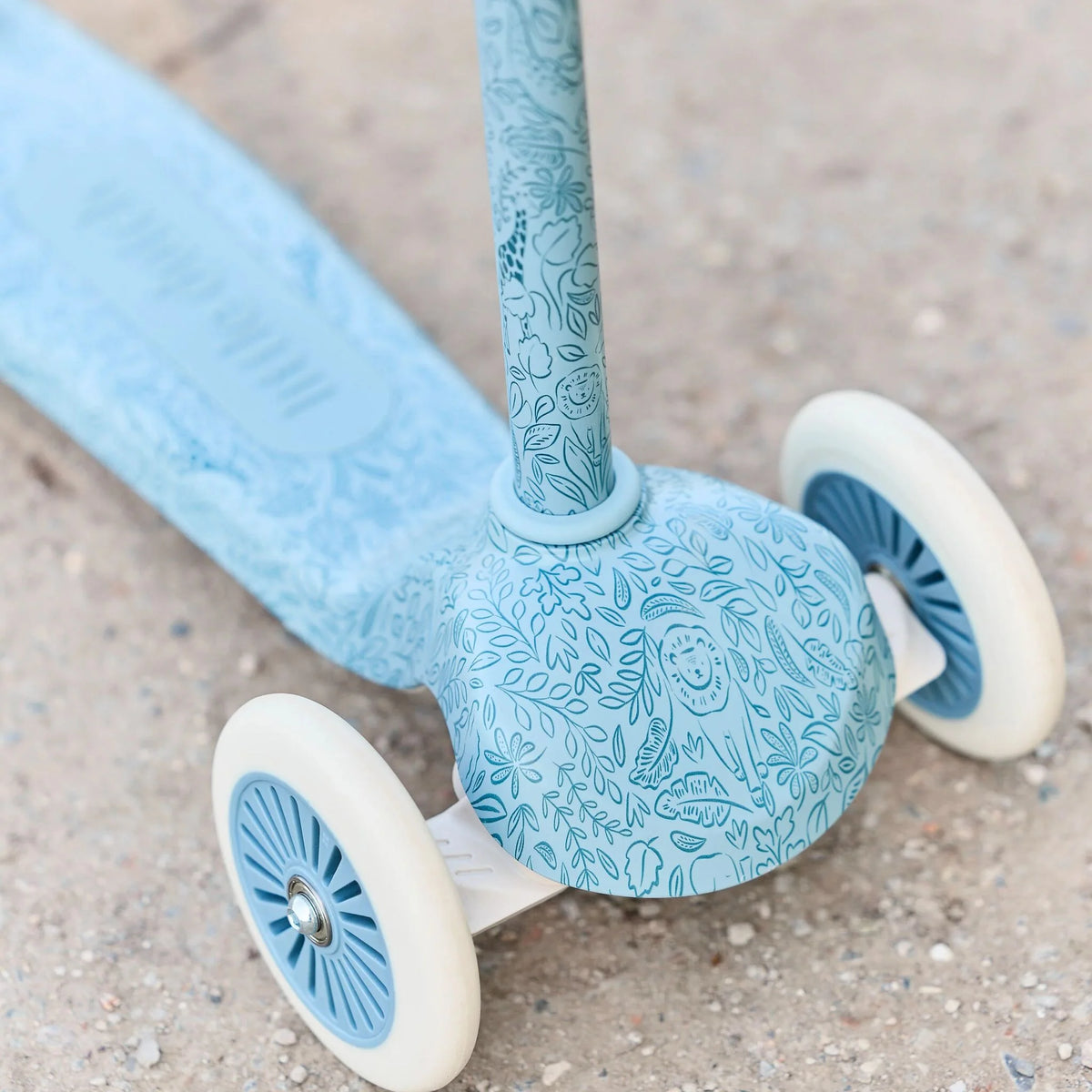 Little Dutch – Monopattino 3 Ruote Bambini Blue Safari Wonders