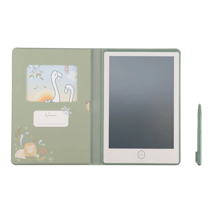 Little Dutch – Tablet "Tavoletta da Disegno LCD" Verde Safari Friends