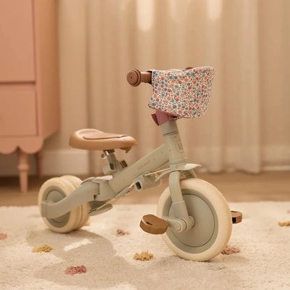 Little Dutch – Seggiolino per Bambole da Bici Rosa con Fiori