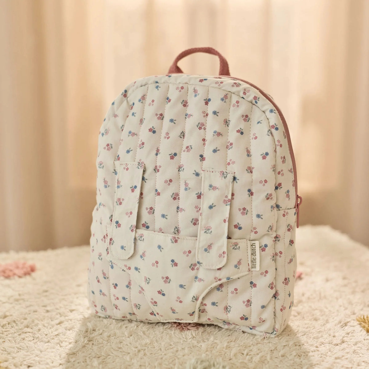 Little Dutch Zainetto Porta Bambola 2 in 1 – Rosa