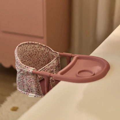 Little Dutch Seggiolone da Tavolo per Bambole – Rosa a Fiori