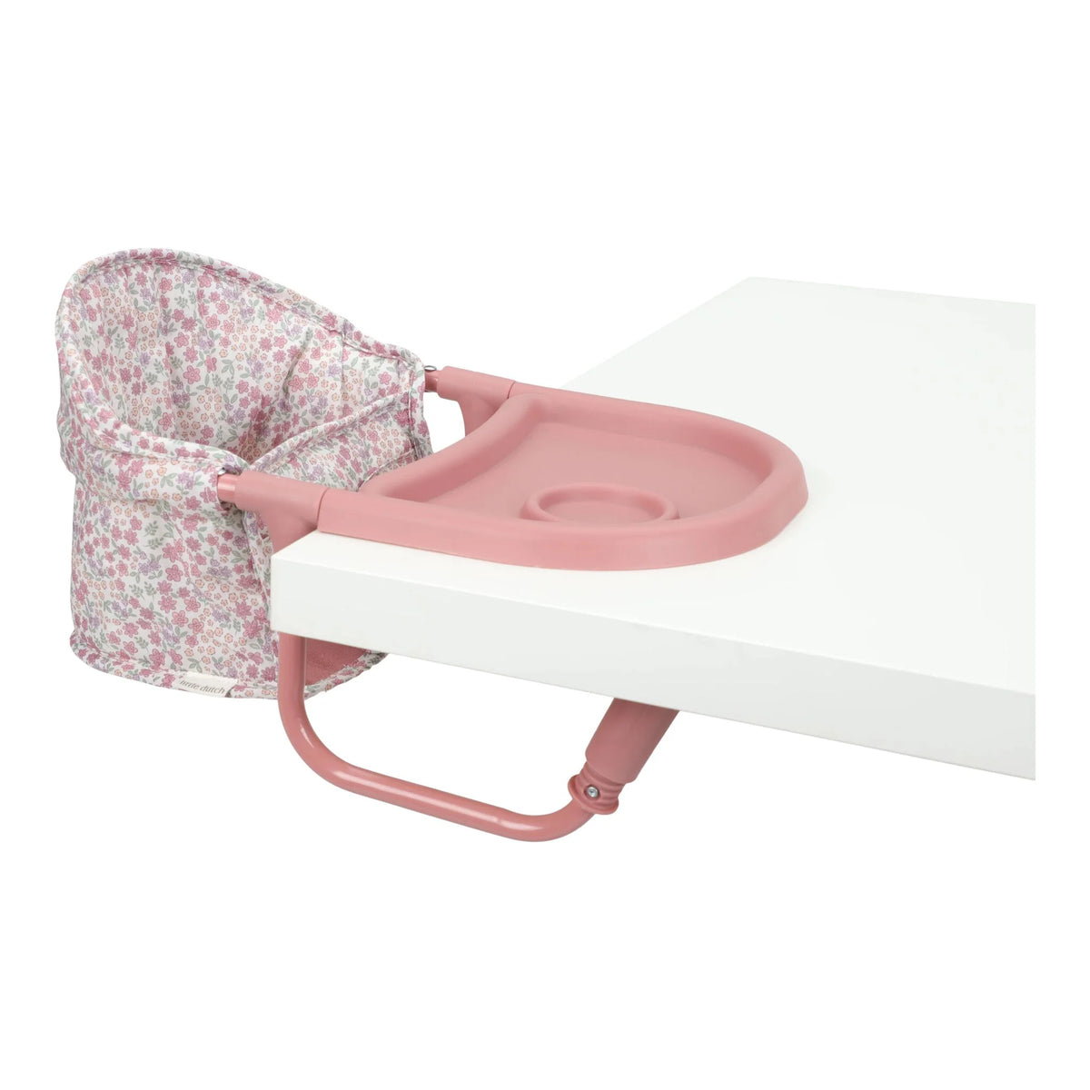 Little Dutch Seggiolone da Tavolo per Bambole – Rosa a Fiori