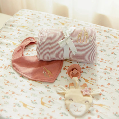 Little Dutch Gift Box Giraffa Rosa – Safari Friends