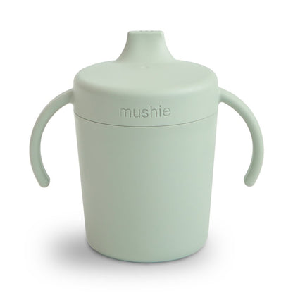 Mushie Tazza da Apprendimento in silicone - Sage - Apple Pie