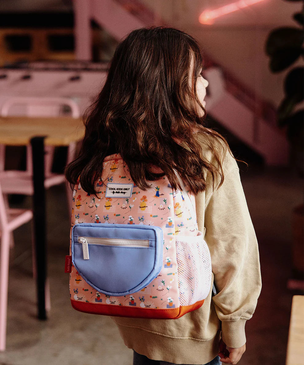 Zaino Hello Hossy Flore – 2 Misure (2–5 anni e 6+ anni)