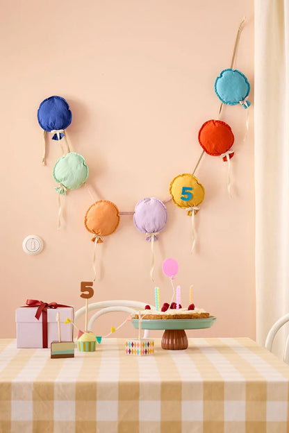 Kid’s Concept Ghirlanda Compleanno Palloncini con Numeri 1–10