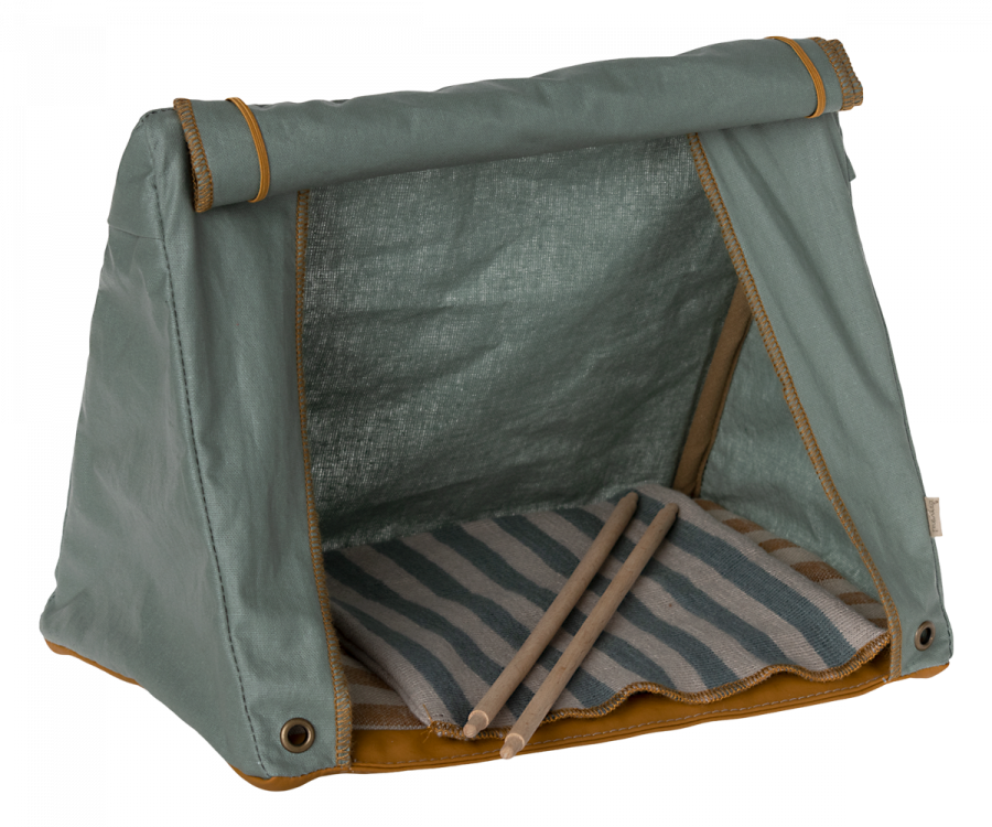 Tenda da Campeggio per Topolini Maileg Happy Camper con bastoncini - Apple Pie