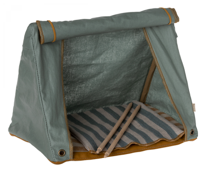 Tenda da Campeggio per Topolini Maileg Happy Camper con bastoncini - Apple Pie