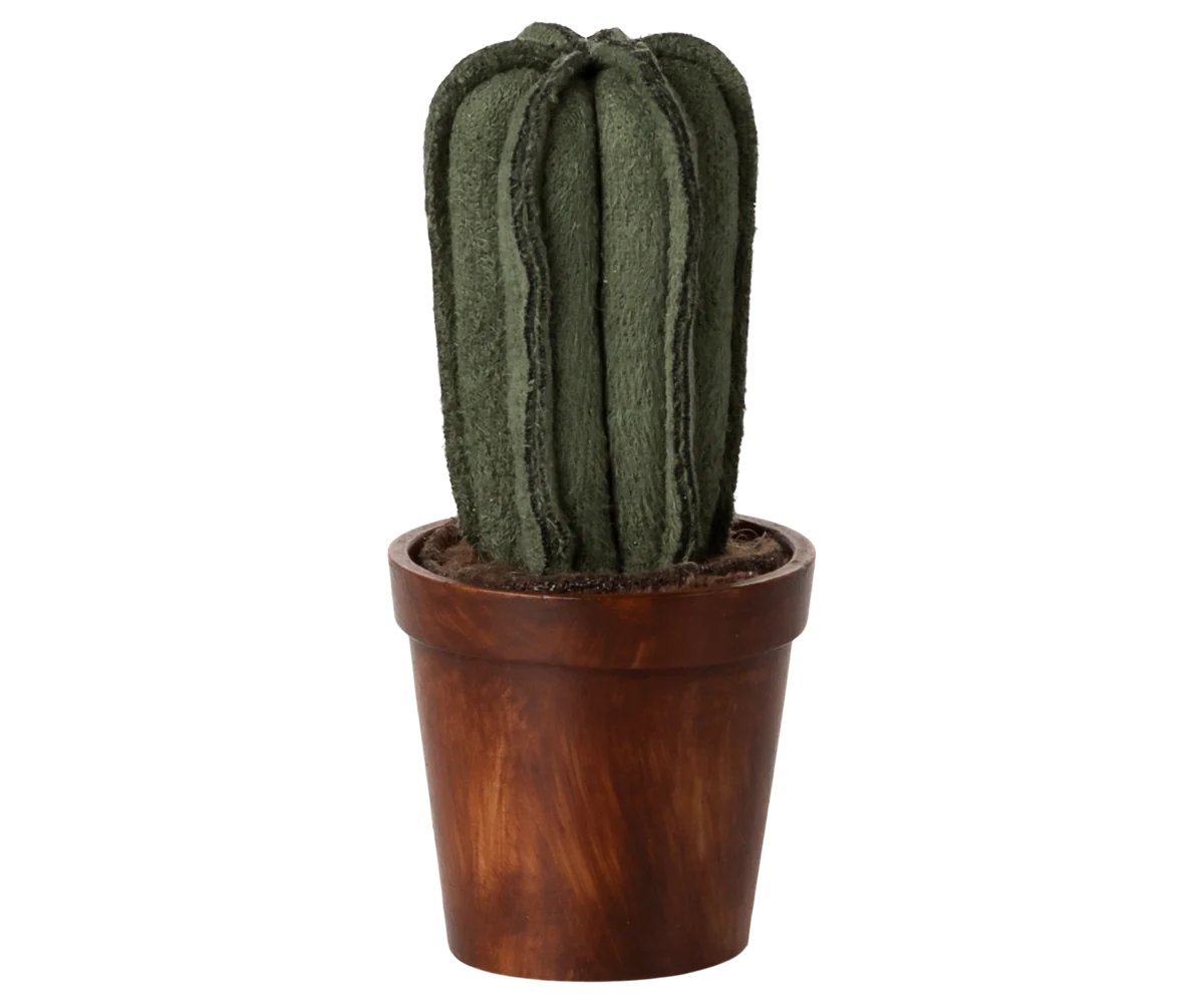 Maileg Miniatura – Vaso con Cactus in Tessuto - Apple Pie