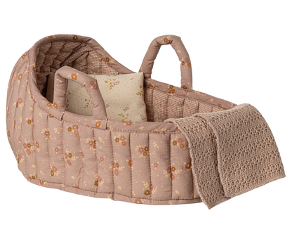Culla Portatile Maileg Large Rosa – Accessori per Bunny e Safari Friends - Apple Pie