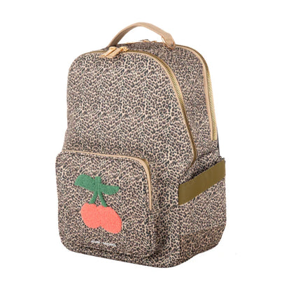 Zaino Jeune Premier New Bobbie – Leopard Cherry (6+ Anni) - PREORDINE