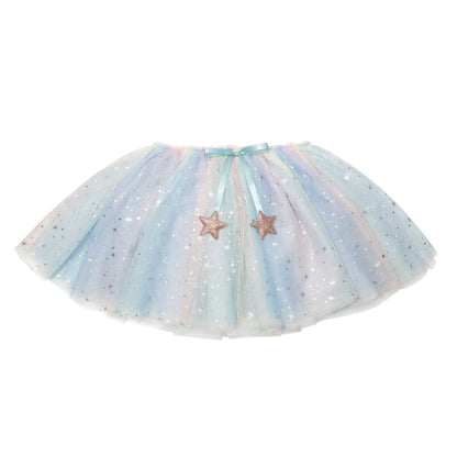 Gonna Tutu Celestiale Arcobaleno - Leggera e luccicante - Apple Pie